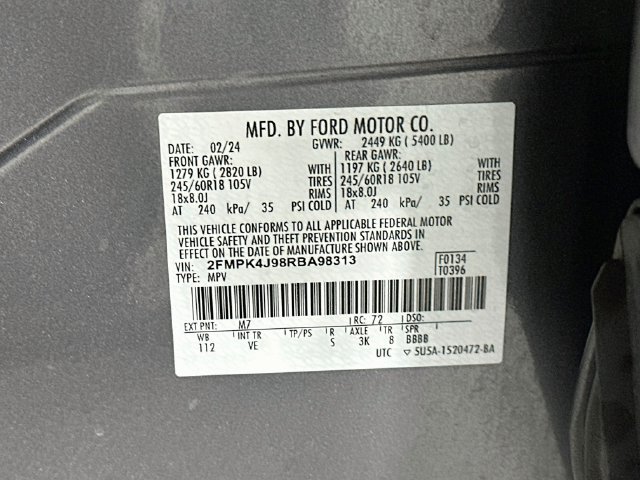 Used 2024 Ford Edge SEL AWD/4WD image 30