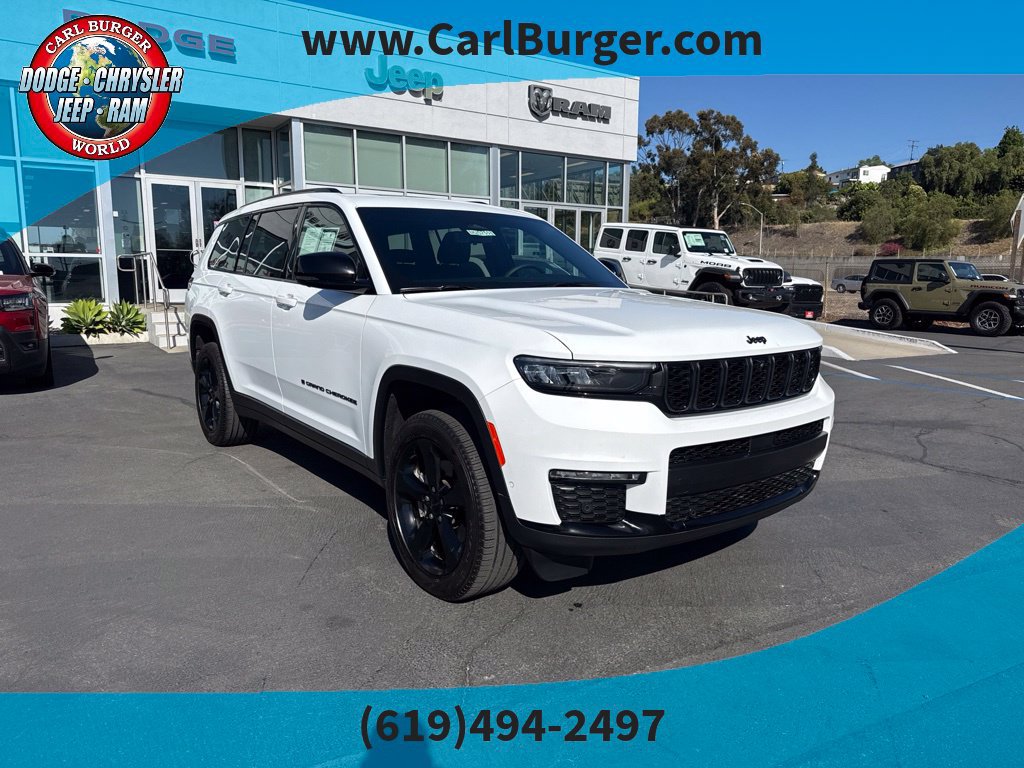 Certified 2024 Jeep Grand Cherokee L Limited w/ Luxury Tech Group II AWD/4WD image 1