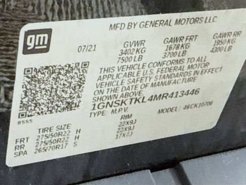 Used 2021 Chevrolet Tahoe High Country AWD/4WD image 36