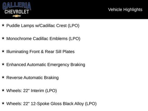 Used 2021 Cadillac Escalade Sport Platinum w/ LPO, ONYX Package RWD image 6
