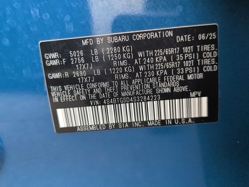 Certified 2025 Subaru Outback Wilderness image 35