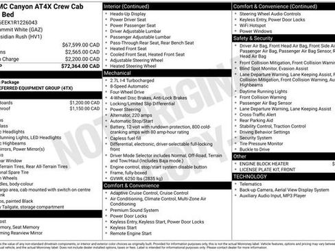 Used 2024 GMC Canyon AT4X image 45