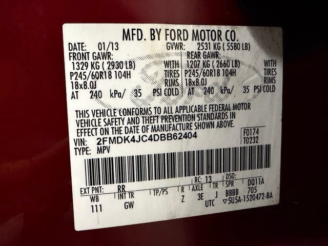 Used 2013 Ford Edge SEL AWD/4WD image 29
