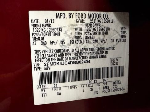 Used 2013 Ford Edge SEL AWD/4WD image 29