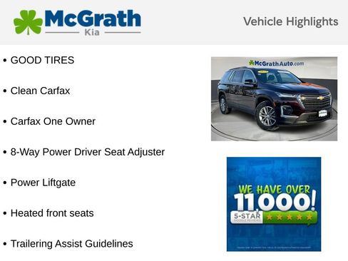 Used 2023 Chevrolet Traverse LT image 5