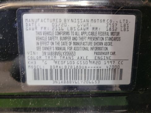 Used 2020 Nissan Sentra S FWD image 33