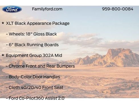 New 2026 Ford F150 XLT w/ Equipment Group 302A MID image 20