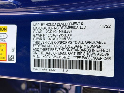 Used 2022 Honda Accord Sport image 24