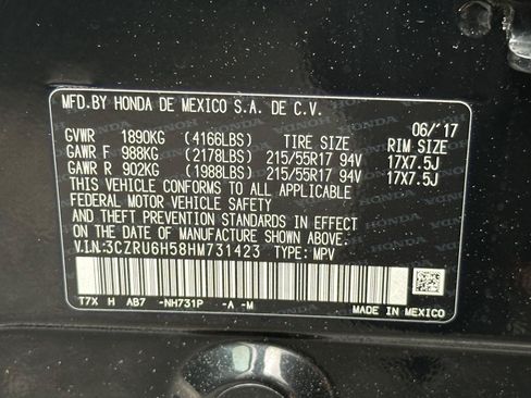 Used 2017 Honda HR-V EX image 15