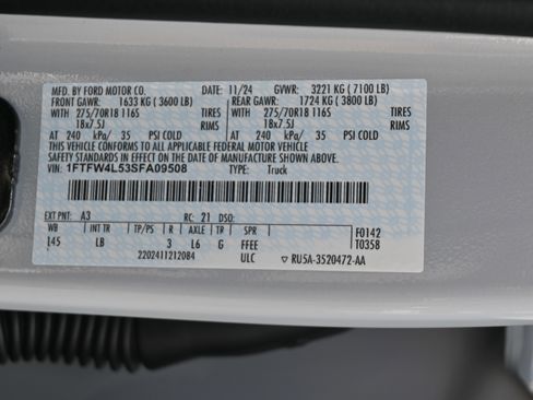 Used 2025 Ford F150 Tremor w/ Bed Utility Package AWD/4WD image 32