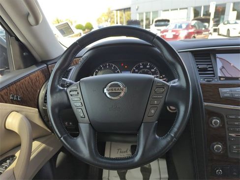 Certified 2019 Nissan Armada Platinum w/ Captain's Chairs Package image 26