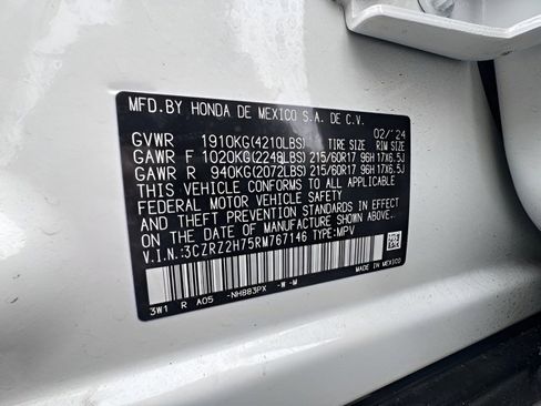 Used 2024 Honda HR-V EX-L image 17