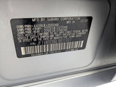 Used 2020 Subaru WRX Premium image 20