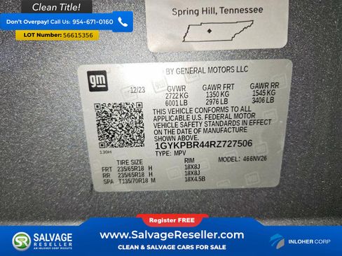 Used 2024 Cadillac XT6 Luxury w/ LPO, Floor Liner Package AWD/4WD image 17