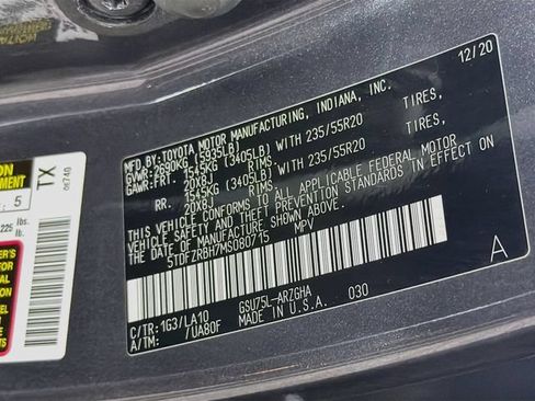 Used 2021 Toyota Highlander Platinum AWD/4WD image 40