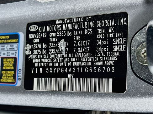 Used 2020 Kia Sorento L FWD image 12