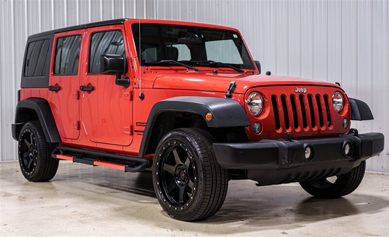 Used 2015 Jeep Wrangler Unlimited Sport w/ Connectivity Group AWD/4WD image 1