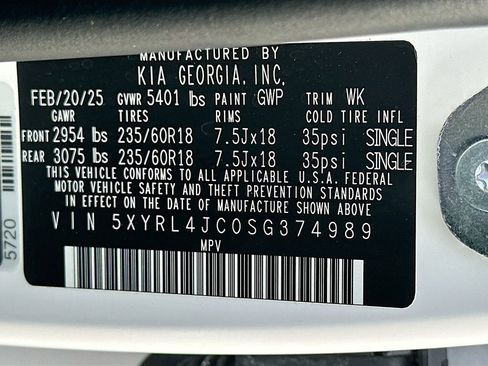 Certified 2025 Kia Sorento S w/ Panoramic Sunroof Package image 33