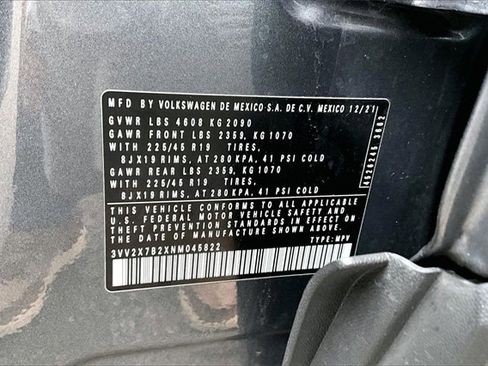 Used 2022 Volkswagen Taos SEL image 19