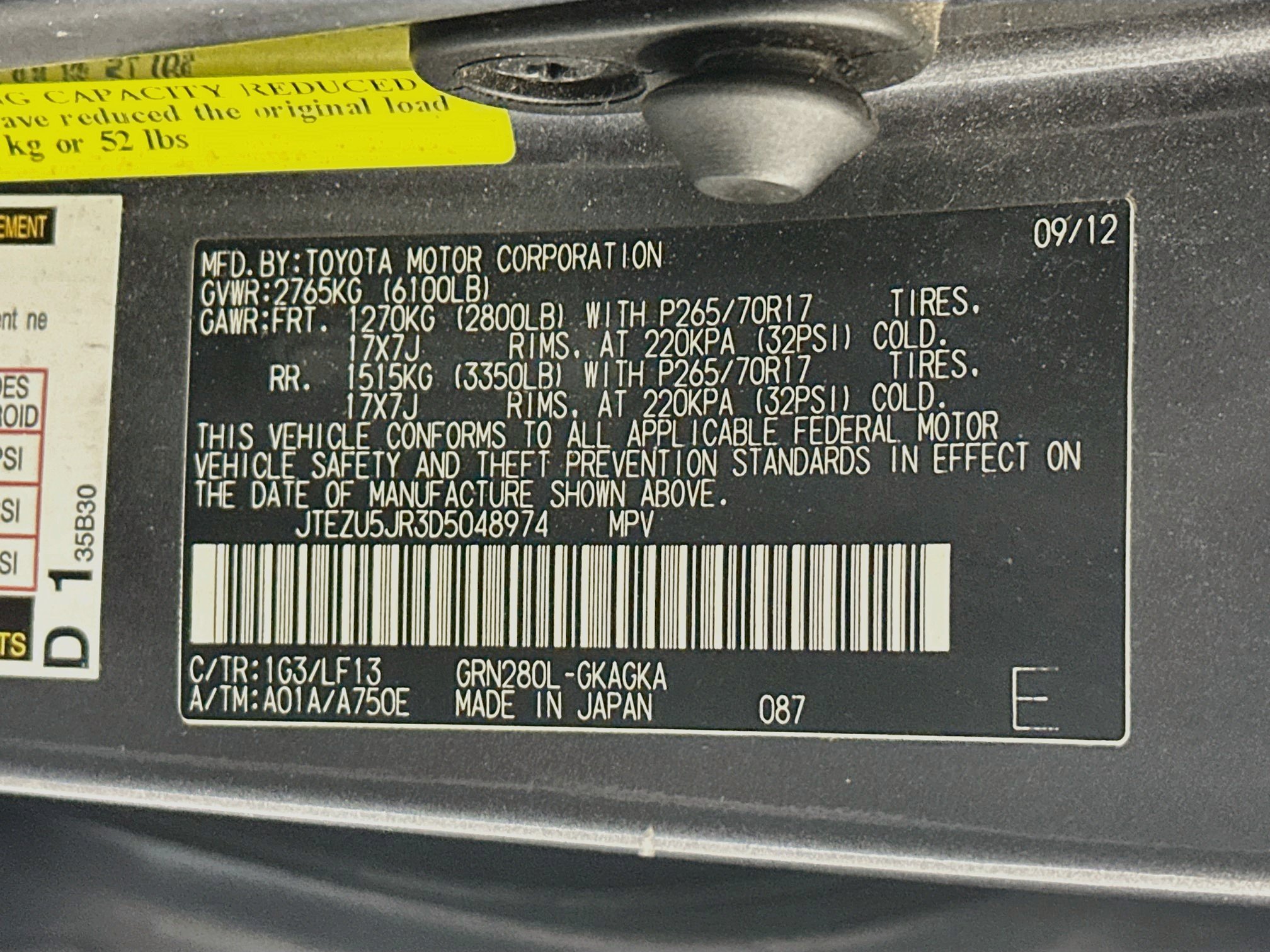 Used 2013 Toyota 4Runner SR5 w/ Premium Pkg RWD image 12