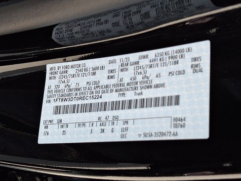 Certified 2024 Ford F350 XLT AWD/4WD image 27
