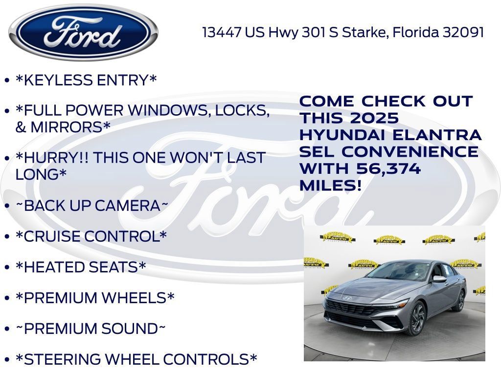 Used 2025 Hyundai Elantra SEL FWD image 12