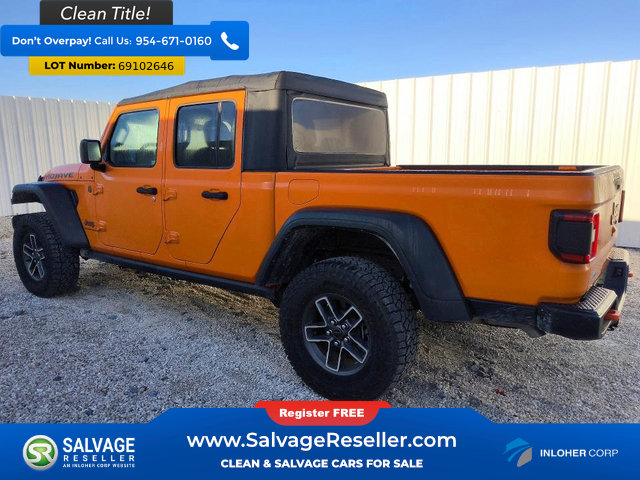 Used 2025 Jeep Gladiator Mojave AWD/4WD image 3