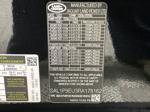 Certified 2024 Land Rover Range Rover Sport SE AWD/4WD image 30
