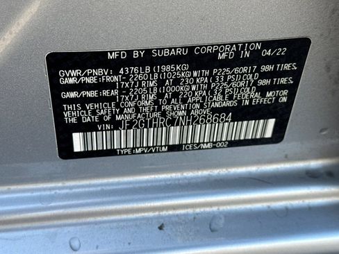 Used 2022 Subaru Crosstrek 2.5i Sport image 35