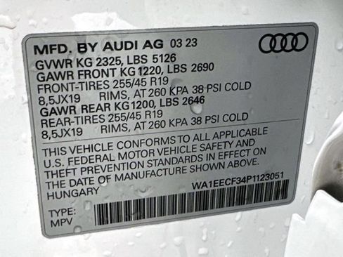 Certified 2023 Audi Q3 2.0T Premium Plus w/ Premium Plus Package AWD/4WD image 35