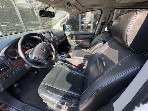 Used 2015 Nissan Armada Platinum w/ 2nd Row Captain Seat Package image 11