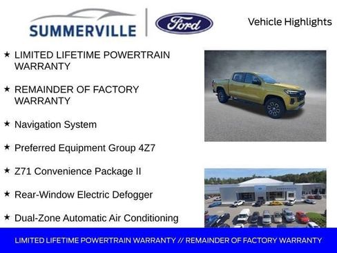 Used 2023 Chevrolet Colorado Z71 w/ Z71 Convenience Package 2 image 3