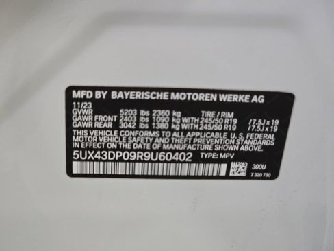 Certified 2024 BMW X3 sDrive30i w/ Convenience Package RWD image 31