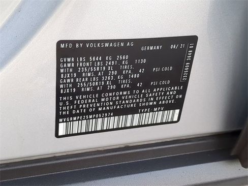 Certified 2021 Volkswagen ID.4 Pro w/ ID.4 Protection Package image 35