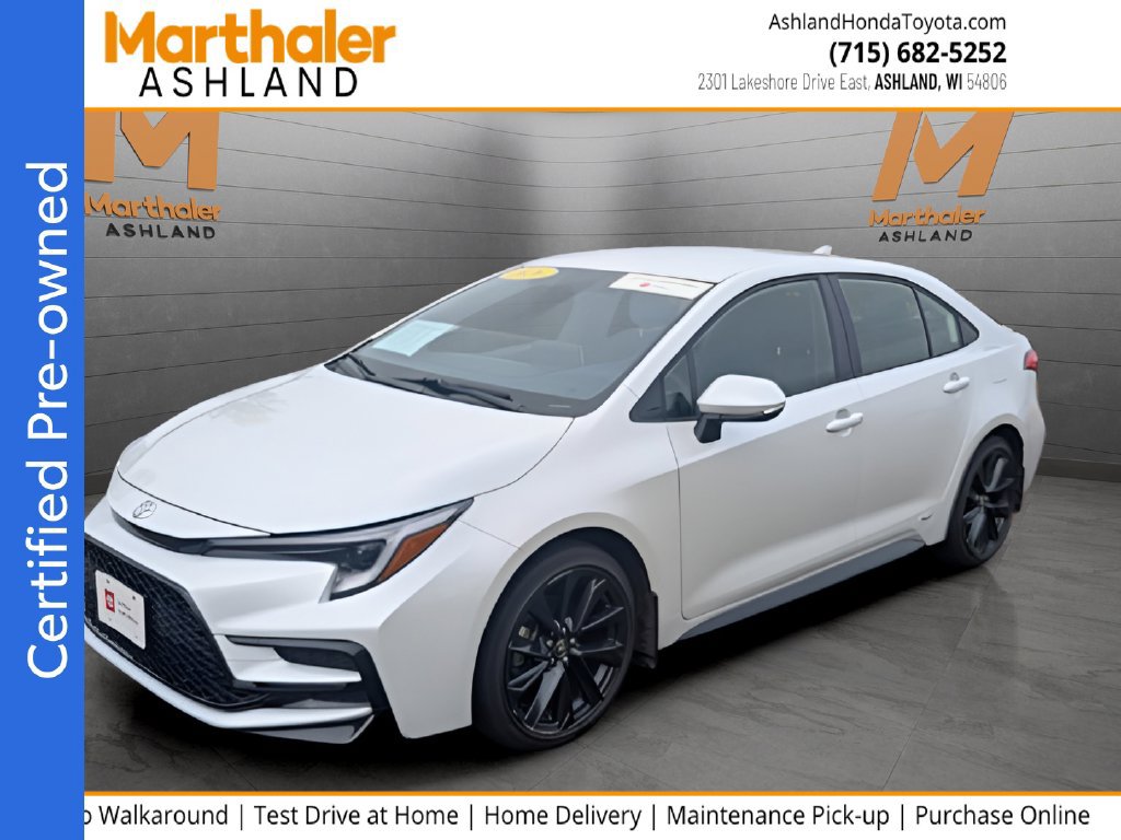 Certified 2026 Toyota Corolla SE w/ SE Premium Package AWD/4WD image 1