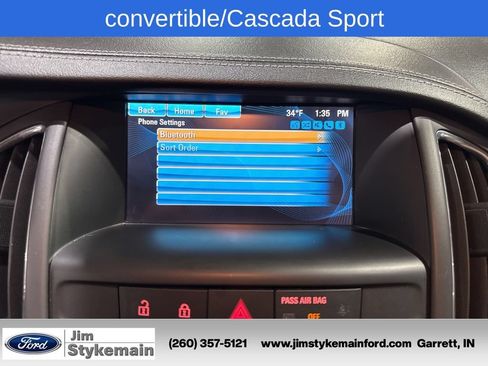 Used 2018 Buick Cascada Sport Touring FWD image 23