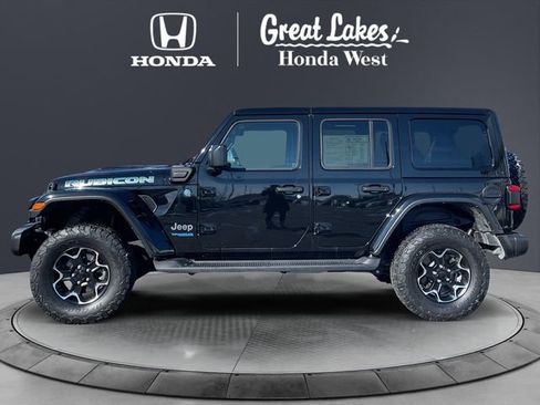 Used 2021 Jeep Wrangler Unlimited Rubicon 4xe w/ Cold Weather Group AWD/4WD image 2
