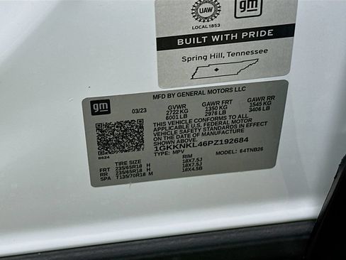 Certified 2023 GMC Acadia SLE FWD image 32
