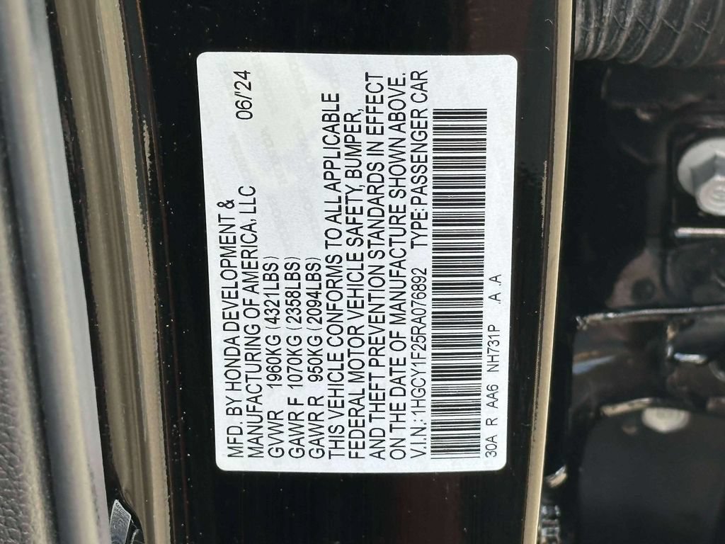 Certified 2024 Honda Accord LX image 15