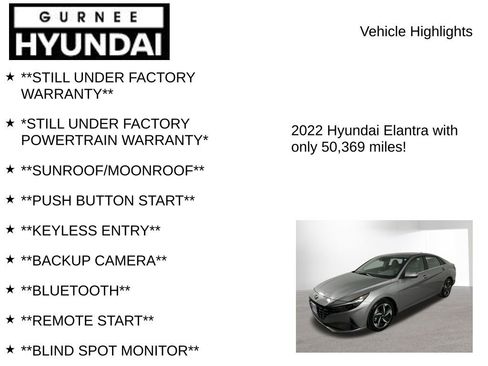 Used 2022 Hyundai Elantra SEL w/ Convenience + Premium Package image 7