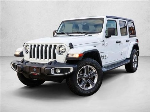 Used 2018 Jeep Wrangler Unlimited Sahara image 1