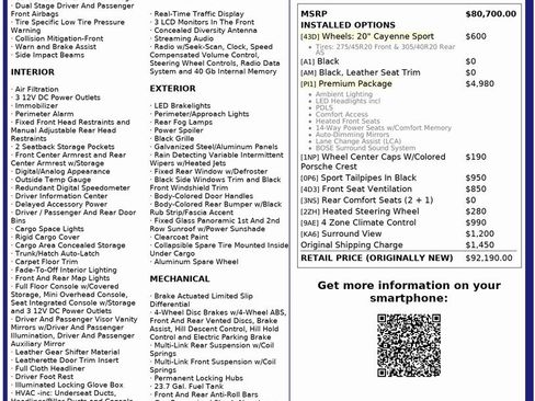 Used 2023 Porsche Cayenne Base w/ Premium Package image 3