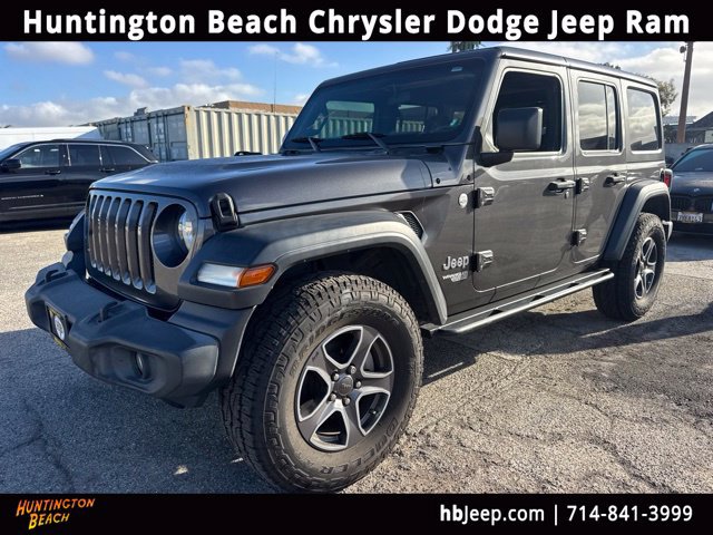 Used 2018 Jeep Wrangler Unlimited Sport S AWD/4WD image 1