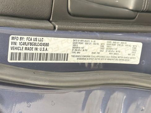 Used 2020 Jeep Grand Cherokee Limited w/ Trailer Tow Group IV AWD/4WD image 33