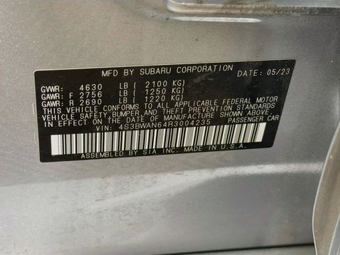 Used 2024 Subaru Legacy Limited AWD/4WD image 40