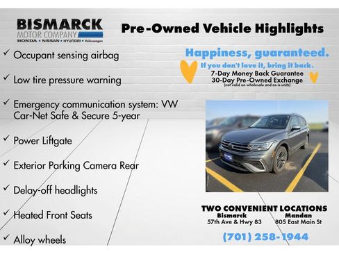 Used 2024 Volkswagen Tiguan Wolfsburg Edition AWD/4WD image 8