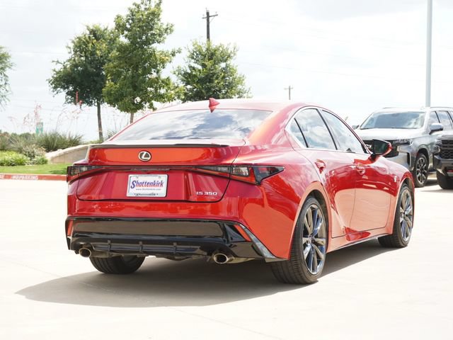 Used 2024 Lexus IS 350 F Sport w/ Memory Package RWD image 10
