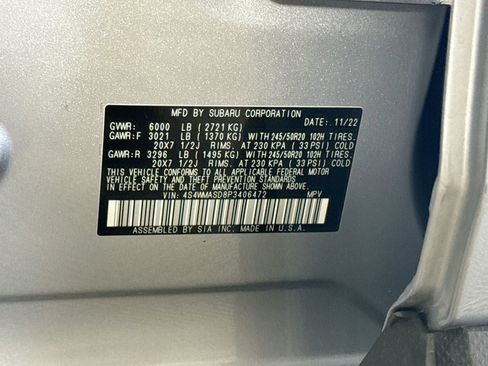 Used 2023 Subaru Ascent Limited AWD/4WD image 40