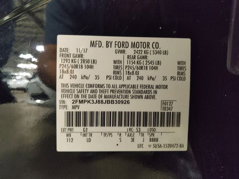 Used 2018 Ford Edge SEL w/ Equipment Group 201A FWD image 33