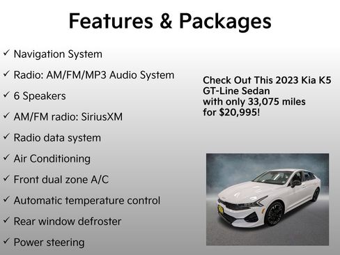 Used 2023 Kia K5 GT-Line image 4
